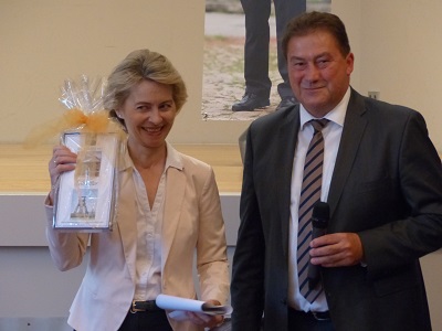 Ursula von der Leyen und Uwe Lagosky